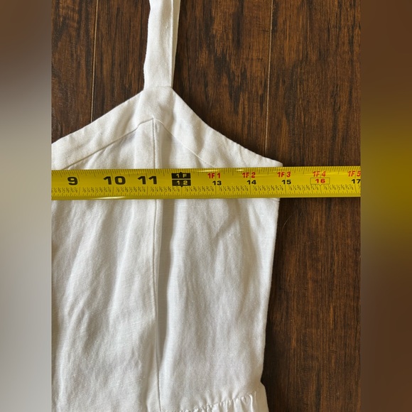 NWT White Loft Summer Dress - Size 0P - Picture 8 of 9